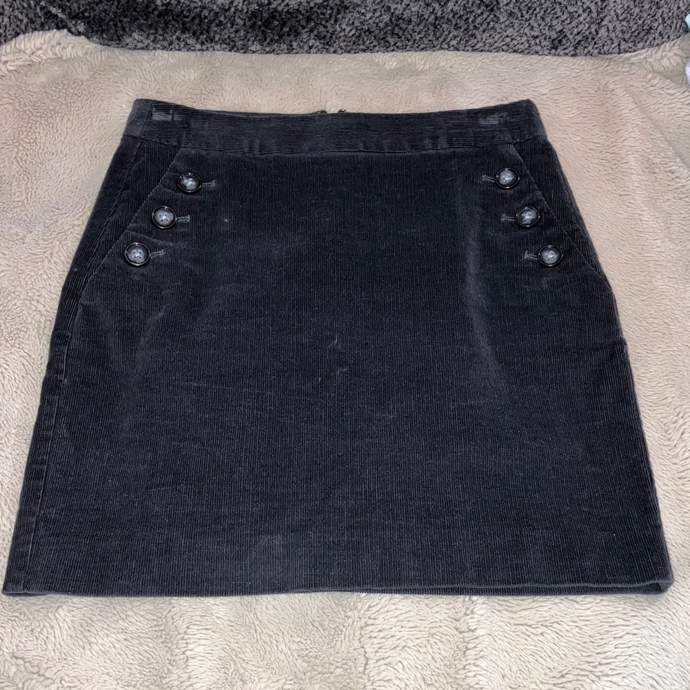 Banana Republic Corduroy Mini Skirt, Size 0 Petite